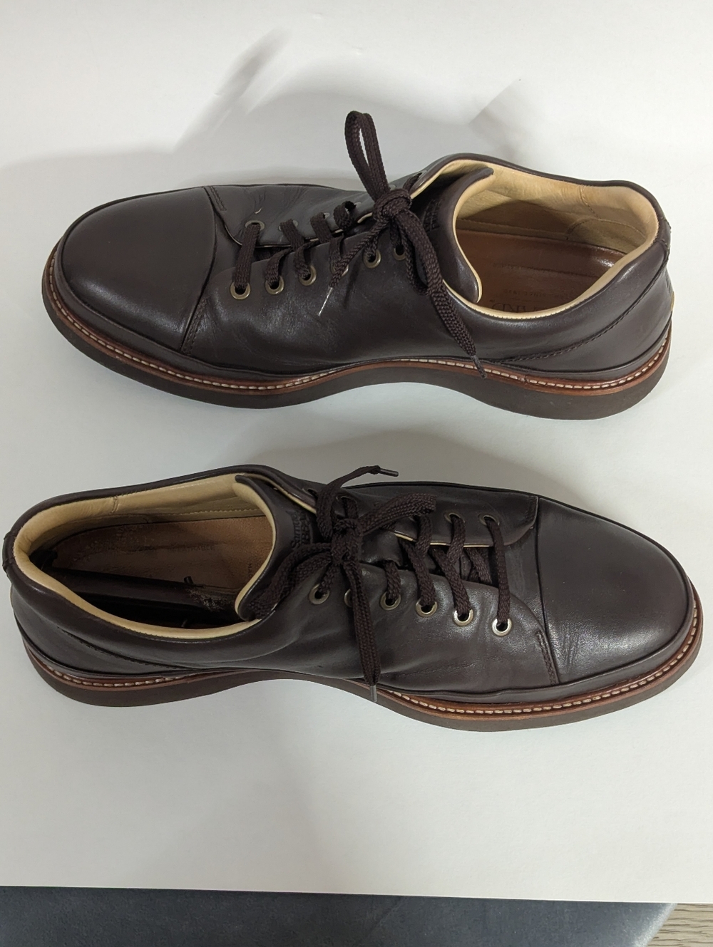 Samuel Hubbard Men's Brown Leather Lace-Up Casual Shoe Sz 11
